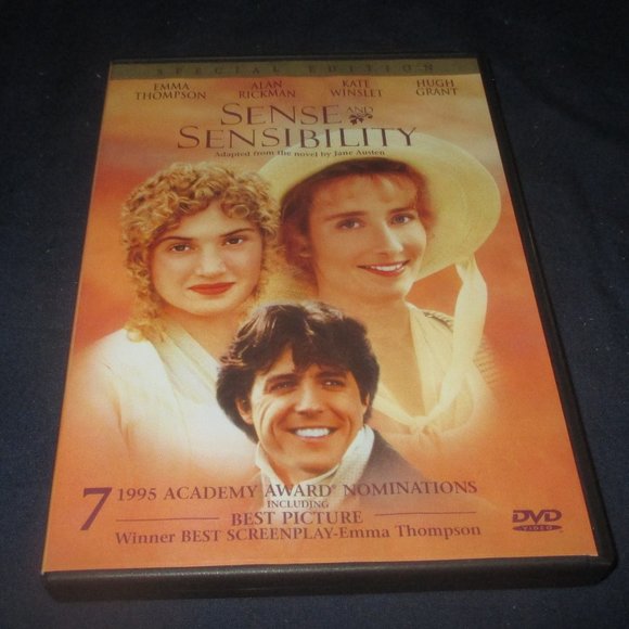 Sense and Sensibility (DVD, 1995, Special Edition) - Picture 1 of 3